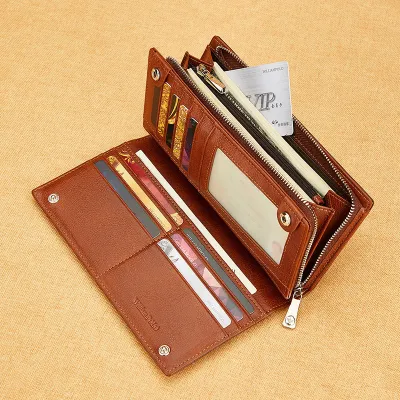 CORE CARRY MEN’S YELLOW BROWN WALLET